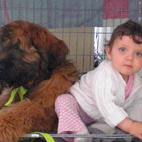 Alf, 5 Monate alt und Svenja 